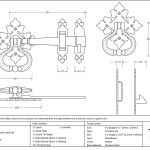 Anvil Shakespeare Latch Set