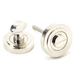 Anvil Round Thumbturn Set (Art Deco)