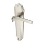 Heritage Brass - Waldorf Door Handle on Plate