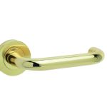 Thame Door Handles On Rose