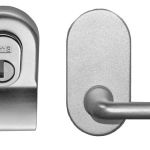 Security Cylinder Pull with Mini Lever