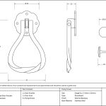From The Anvil Pear Shaped Door Knocker