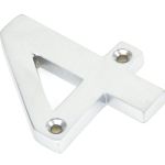 From The Anvil Satin Chrome Numeral