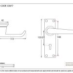 Anvil Black Deluxe Lever Set