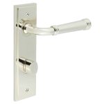 Burlington Highgate Door Handles On Back Plate with Turn & Release