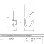 Black Celtic Hat & Coat Hook