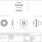 From The Anvil Prestbury Cabinet Knob