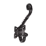 Black Antique Hat and Coat Hook