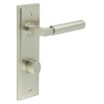 Burlington Westminster Door Handles On Back Plate with Turn & Release
