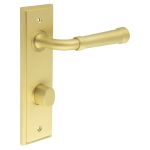 Burlington Highgate Door Handles On Back Plate with Turn & Release