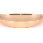 Smooth Copper Oval Sink