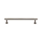 Heritage Brass - Partial Knurled Cabinet Pull Handle with Rose