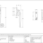 Anvil Locking Night-Vent Monkeytail Fastener