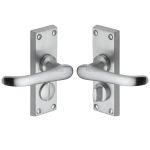 Heritage Brass - Windsor Short Door Handle on Plate