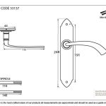 Anvil Gothic Curved Sprung Lever