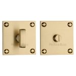 Heritage Brass - Square Bathroom Turn & Release