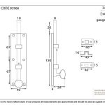 From The Anvil Universal Bolt