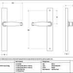 Cottage Slimline Lever Espag. Set