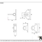 From The Anvil Fanlight Catch + Two Keeps