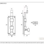 Anvil Slide Knob Bolt