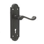 Antique Turnberry Suite Lever on Back Plate