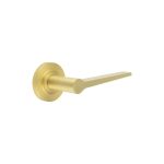 Burlington Knightsbridge Door Handles On Rose