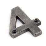 From The Anvil Pewter Numeral