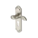 Heritage Brass - Lisboa Door Handle on Plate