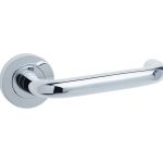 Thame Door Handles On Rose