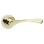 Twirl Door Handles On Rose