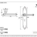From The Anvil Tudor Lever Set