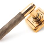 Anvil Brompton Lever on Rose Set (Square) - Unsprung
