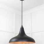 Smooth Copper Frankley Pendant in Elan Black