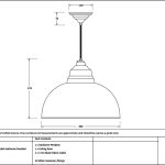 Smooth Nickel Harborne Pendant in Heath
