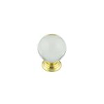 Jedo Clear Glass Cupboard Knobs