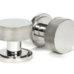 Anvil Brompton Mortice/Rim Knob Set (Art Deco)