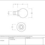 Ball Curtain Finial (pair)