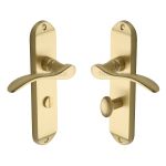 Heritage Brass - Maya Door Handle on Plate
