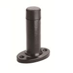 Black Antique 75mm Projection Door Stop