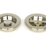 Anvil Art Deco Round Pull - Privacy Set