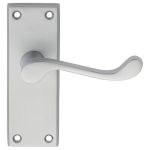 Contract Victorian Scroll Lever on Backplate