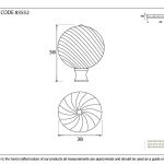 Polished Brass Spiral Cabinet Knob