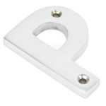 From The Anvil Satin Chrome Letter