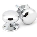 Anvil 57mm Mushroom Mortice/Rim Knob Set