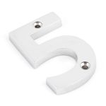 From The Anvil Polished Chrome Numeral
