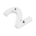 From The Anvil Polished Chrome Numeral