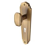 Heritage Brass - Charlston Door Knob on Plate