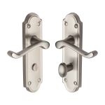 Heritage Brass - Meridian Door Handle on Plate