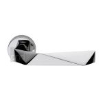 DND - Luxury Door Handle on Round Rose