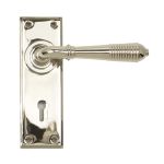 From The Anvil Reeded Lever on Backplate Set